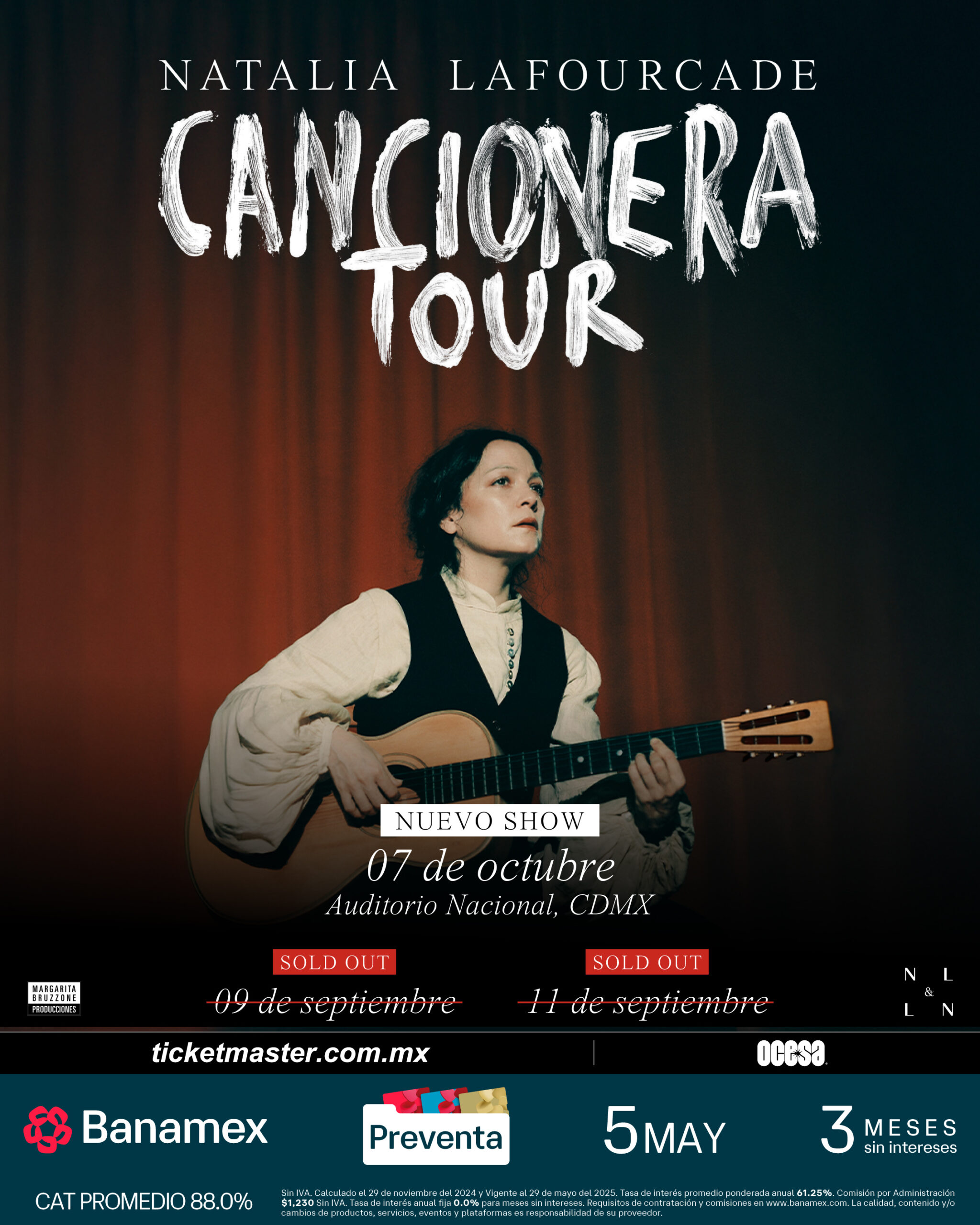 Natalia Lafourcade Tercera Fecha