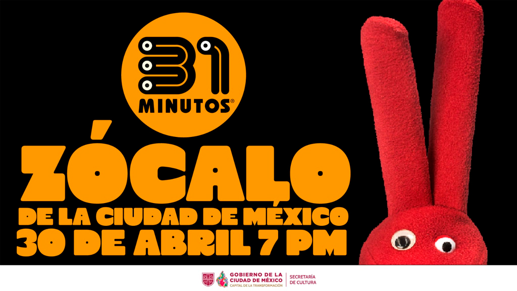 31 Minutos llega al Zócalo con un show masivo para celebrar a las infancias.